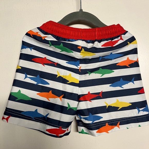 Florence Eisenstein Shark Print Swim Trunk - Picture 2 of 6